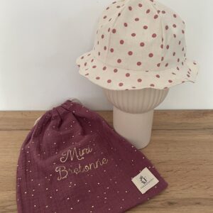 bob à pois et sac pochon Fernande35