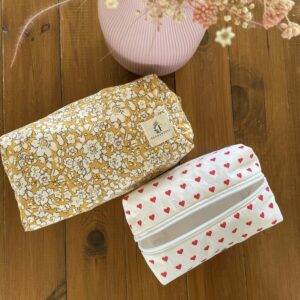 trousse maquillage de différentes tailles de la marque Fernande35